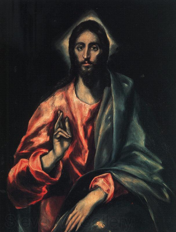 El Greco The Saviour Spain oil painting art